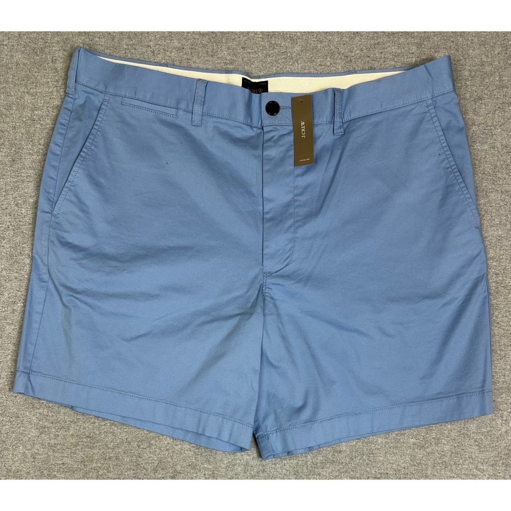 J Crew Oarsmen Portsider Shorts Mens 38 7" Dusty Blue Preppy Resort Vacation NWT